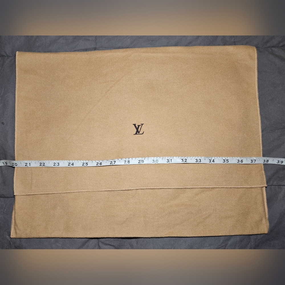 XL LV Louis Vuitton Flap Fold Envelope Dust Bag Shopping Gift Handbag Neverfull - Picture 6 of 6